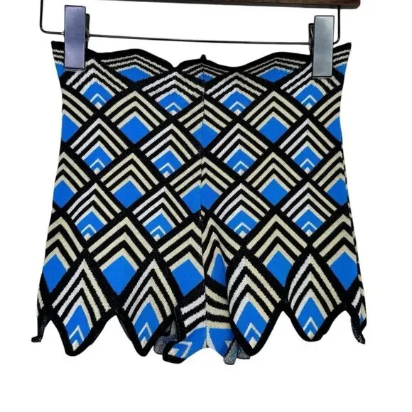 Paco Rabanne Geometric Jacquard Shorts Size XS - Picture 6 of 8